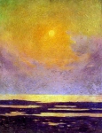 Ferdinand du Puigaudeau - Sunset on the Coast